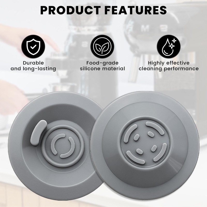 2 Pcs Espresso Cleaning Discs & 10 Pcs Cleaning Tablets