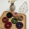 Bird Nest Magic Hair Clips 8 Pcs Mixed Color Velvet