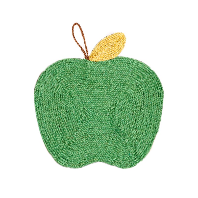 Cat Scratcher Pad Sisal Material Wearproof Large Space Cute Shape