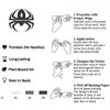 INKARTLINK Semi Permanent Tattoos, realistic temporary tattoos, suitable for cool