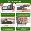 HomeHacks Vegetable Chopper Vegetable Cutter, 12 in 1 Kitchen Gadget,