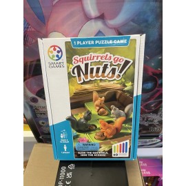 SmartGames Smart Games Squirrels Go Nuts Puzzle Game with 60 Challenges Ages 6+ Years