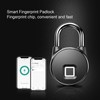 Smart Fingerprint Padlock Compact USB Charging Keyless Padlock for Home