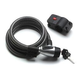 Serfas Key Coiled Lock, 12mm