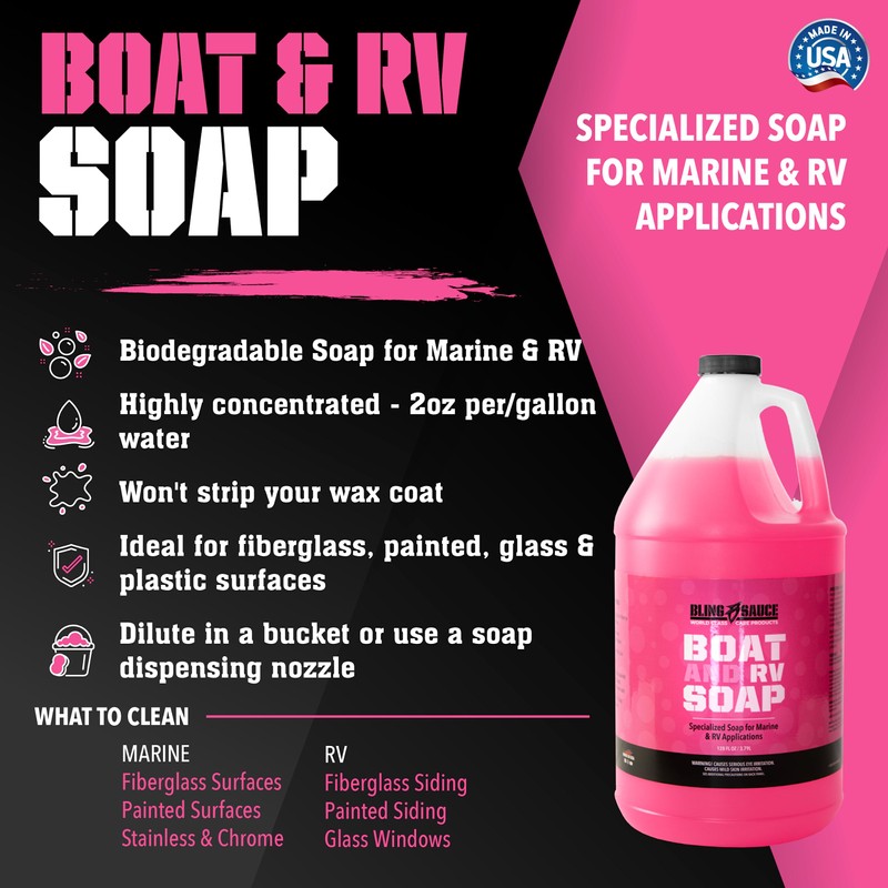 Bling Sauce Boat & RV SOAP