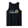 Kona Hawaii Surf Vintage Beach Surfer Surfing Gift Tank Top
