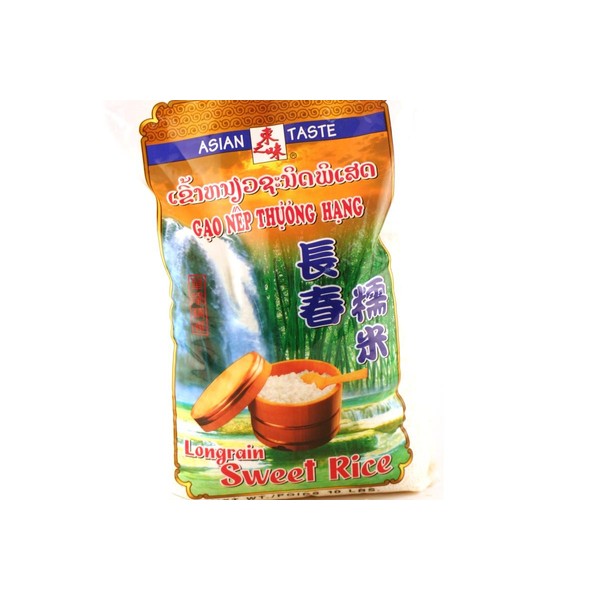 Sweet Rice Longrain (Gao Nep Thuong Hang) - 10lb (Pack of 1)
