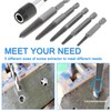 JONMON Screw Extractor Set, Easy Out Damaged and Stripped Broken
