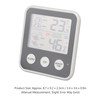 Room Thermometer 3.7in LCD Display High Accuracy Comfort Level Indicator