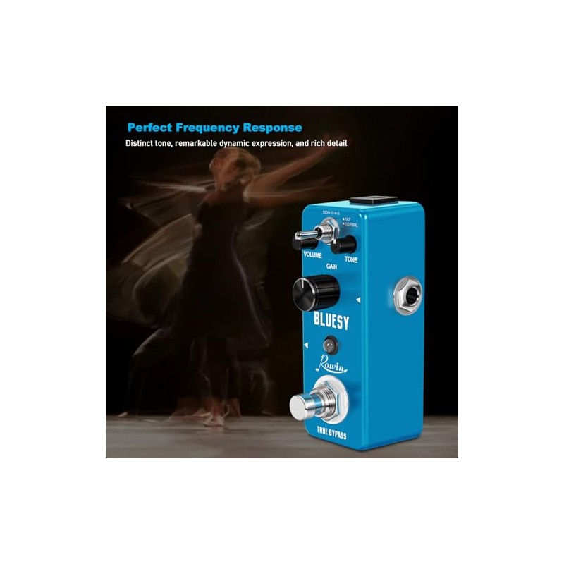 Rowin - Bluesy - Pedal de efecto de vacío vintage