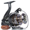 HappyLife Spinning Reel, Smooth Winding Feel, Recommended for Beginners, For