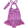 Jastore - Traje de baño de una pieza para niñas
