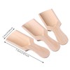 20Pcs Wooden Spoons Wooden Kitchen Scoops Small Unpainted Wood Spoon