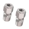 Horiznext Stainless Steel 304 Compression Fitting to connect 1/2 inch