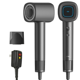 Hair Dryer,Dametol High Speed Brushless Motor Travel Hair Dryer, Smart Temp Control Tech Quiet Hair Blow Dryer with Magnetic Diffuser for Home Travel Salon