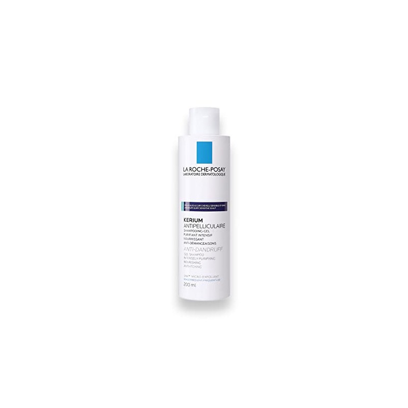 La Roche-Posay Shampoo Anti-Caspa para Cuero Cabelludo Sensible La Roche
