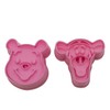 Yolli Famous Cartoon Characters Winnie & Tiger Fondant Plunger Set