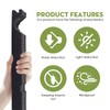 12in Outside Classic Rib Profile Foam Closure Strips for Metal