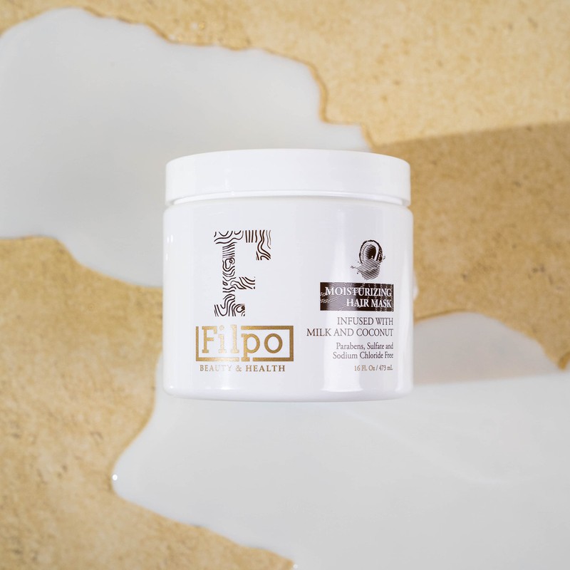 FILPO Coconut Milk Hair Mask - Coconut Oil Deep Conditioning