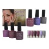 WBS Gel Semipermanente Marca Wbs Gama 6 Piezas Para Uñas