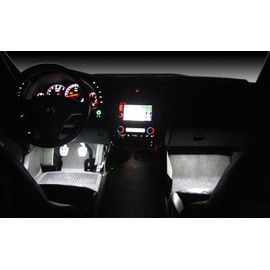 Footwell White LED Lighting Kit for C6,Z06 GS and ZR1 Corvette