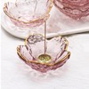 HttDog Incense Holder, Glass, Stylish, 2 in 1 Incense Plate,