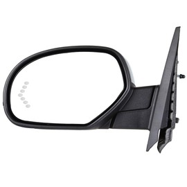 SCITOO Side View Mirror Driver Left Side Mirror Fit For 2007-2013 For Chevy Silverado 1500 2500 HD 3500 HD Power Folding Heated Turn Signal Memory Puddle Lamp Exterior Power Adjustment