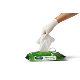 Medline Medline FitRight Aloe Personal Cleansing Cloth Wipes, Scented, Pack of 48, 8 x 10 inch Adult Large Incontinence Wipes