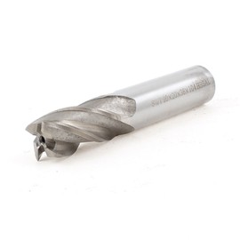 sourcingmap 20mmx20mmx104mm 4 Flutes HSS-AL End Mill Milling Cutter Tool Straight Shank
