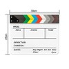 Sedremm Dry Erase Director's Film Movie Clapperboard Slate for Film