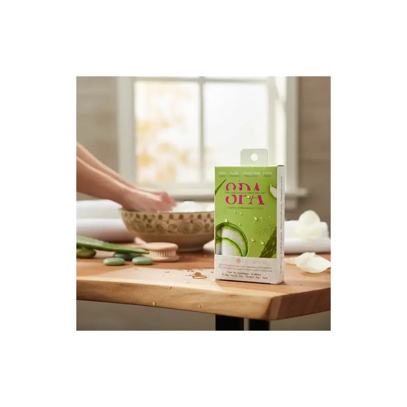 Kit Spa Sales Y Crema Hidratante Mani Y Pedi ,
