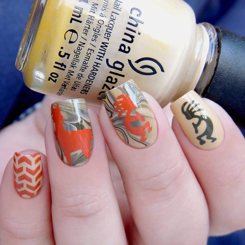 Whats Up Nails - Llama Vinyl Stencils for Nail Art