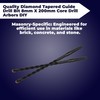 Dapetz ® Diamond Tapered Guide Drill Bit 8mm X 200mm