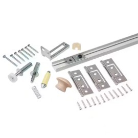 Everbilt 30 in. Bi-Fold Door Hardware Set – Complete Kit for 2-Panel Doors