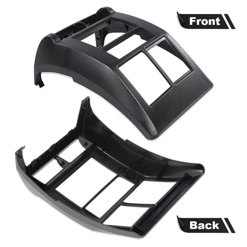 G-PLUS Double Din Radio Dash cover Kit, Compatible with Jeep