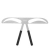 GOTOTOP Eyebrow DIY Stencil Stainless Steel Eyebrow Measuring Ruler Tattoo