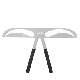 GOTOTOP Eyebrow DIY Stencil Stainless Steel Eyebrow Measuring Ruler Tattoo Design Slider Shape Balance Ruler Make Up Tool
