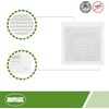 Amig - Square Aluminium Ventilation Grille with Mosquito Net |