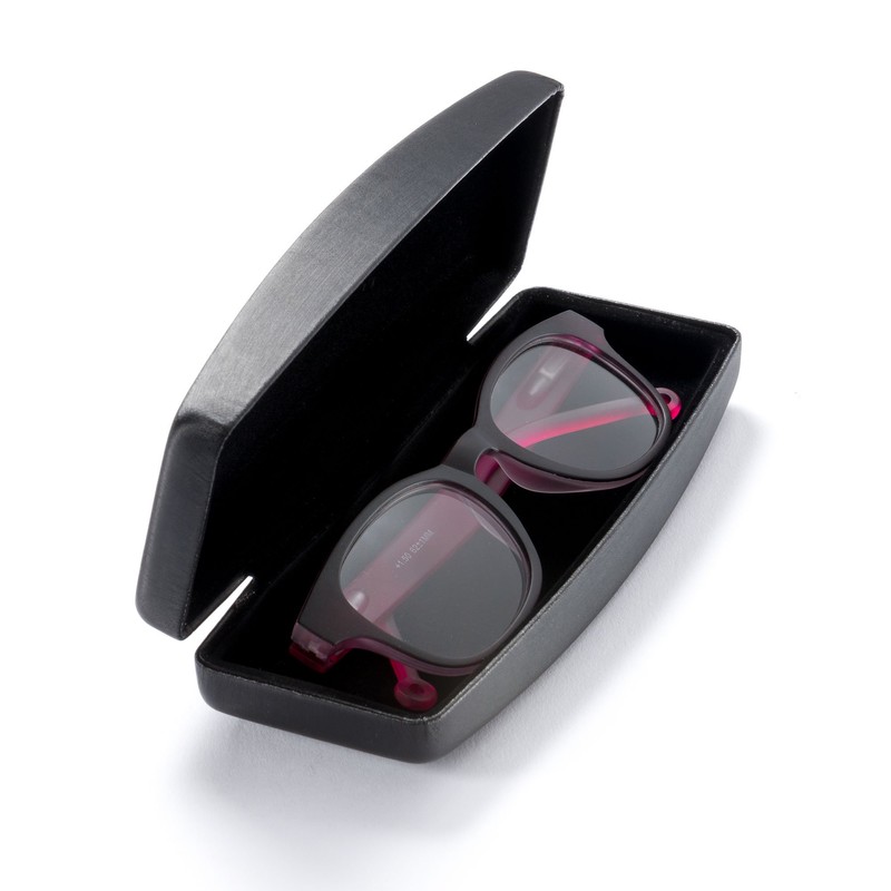 FEFI Large Hard Case Glasses Case in Silk Look -