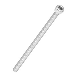 Kozelo 4pcs Socket Head Cap Screws - [M5-0.8 x 125mm] 304 Stainless Steel Allen Socket Drive for Electrical Motor 3D Printing Fan Engine Replacement Use, Silver