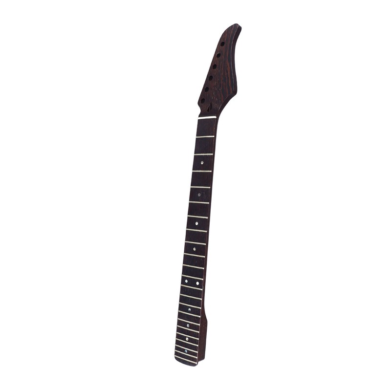 22 Frets Neck Replacement Wenge Wood Material Guitar Fingerboard Neck