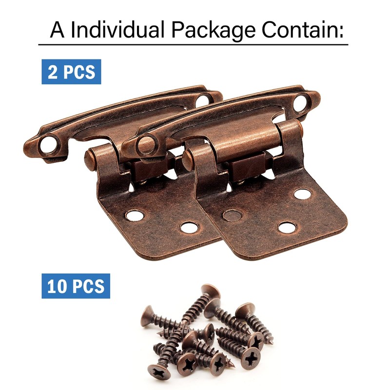 Cabinet Door Hinges Oil Rubbed Bronze for Kitchen Cabinets (25