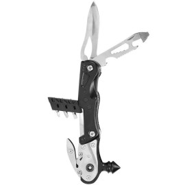 Swiss+Tech NEW"Swiss+Tech 17-in-1 Multi-Tool Emergency Glass BRKR Hamr,LED,Drive
