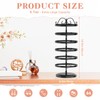 iDavosic.ly 6 Tier Metal Rotating Earring Holder Organizer, 264 Holes