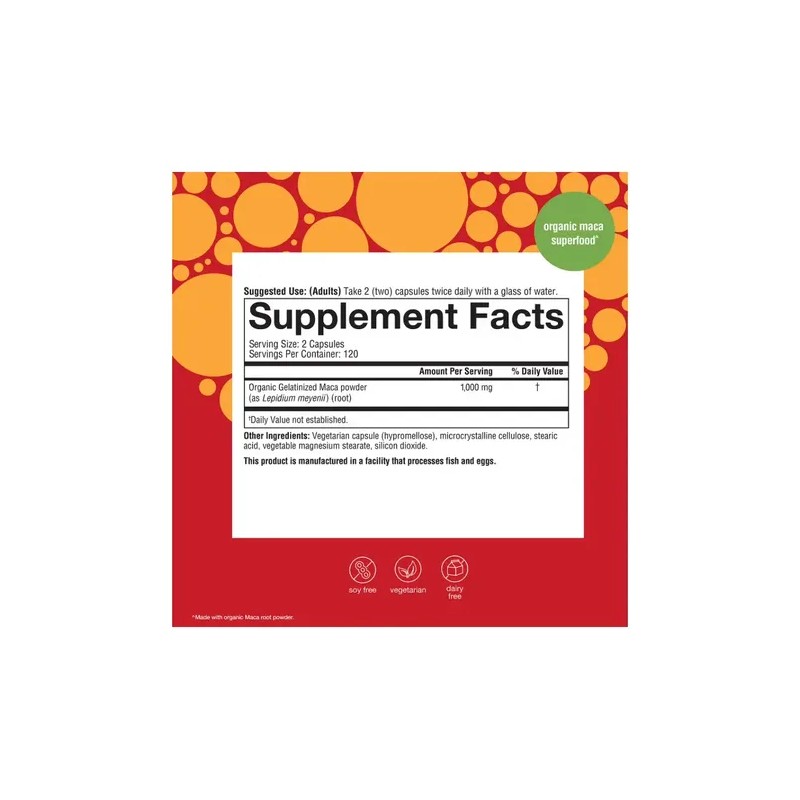 Maca Youtheory 240 Capsulas 1000mg