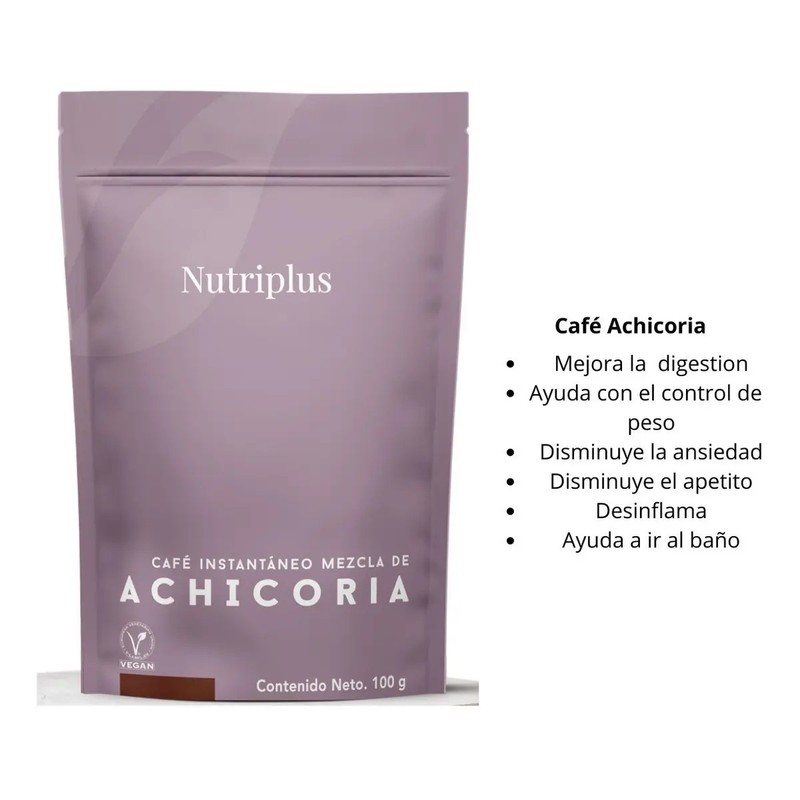 Cafe Instantaneo Con Achicoria Farmasi Nutriplus Delish 100g