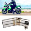 Motorcycle Exhaust Centre Pipe, Stainless Steel Motorcycle Exhaust Pipe, Middle