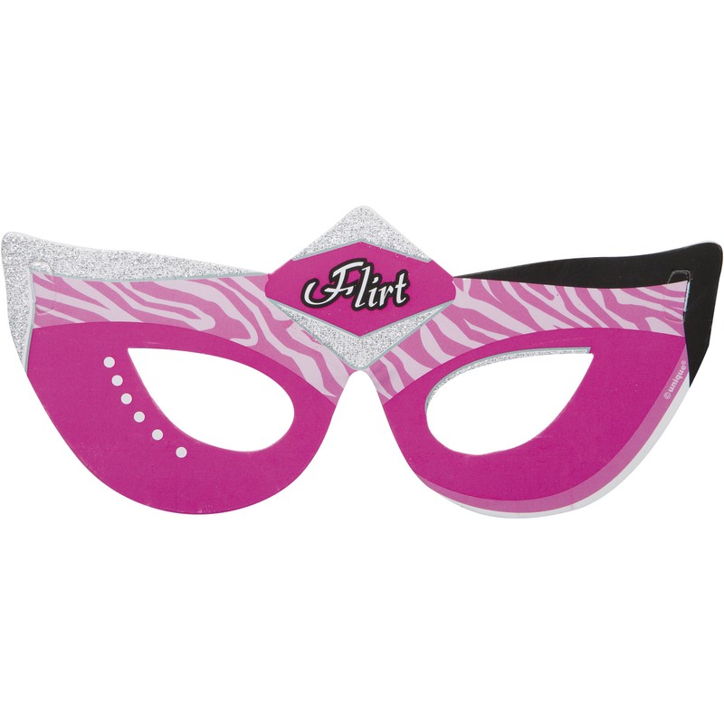 Unique Party 62162 - Hen Party Masks, Assorted Pack of
