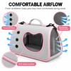 HTMCK Foldable Pet Carrier Bag – Breathable Soft-Sided Shoulder Travel
