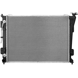 OCPTY 13190 Engine Coolant Radiator Compatible with 2012-2017 for Hyundai for Azera 3.3L 2011-2014 for Hyundai for Sonata 2.4L 2014-2016 for Kia for Cadenza 3.3L 2011-2015 for Kia for Optima 2.4L